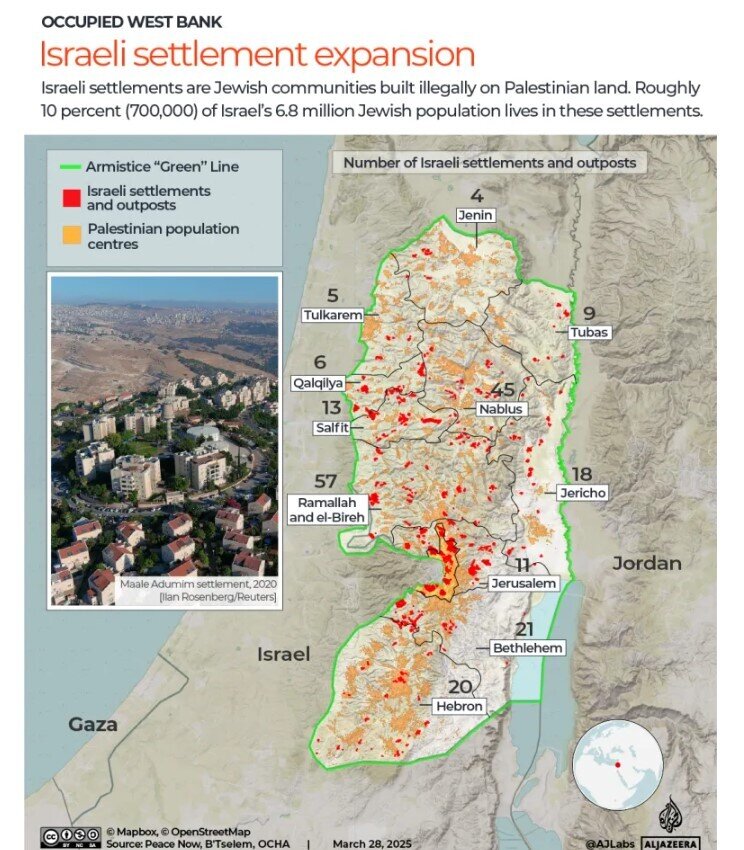 رکوردشکنی جنایت‌های ارتش و شهرک‌نشینان صهیونیست در کرانه باختری
