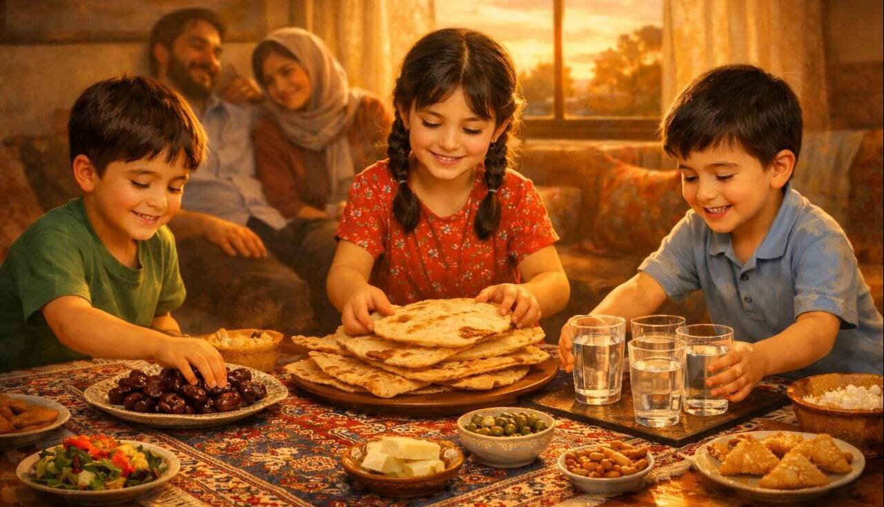 رمضان؛ فرصتی طلایی برای ساختن مسئولیت‌پذیری کودکان 
