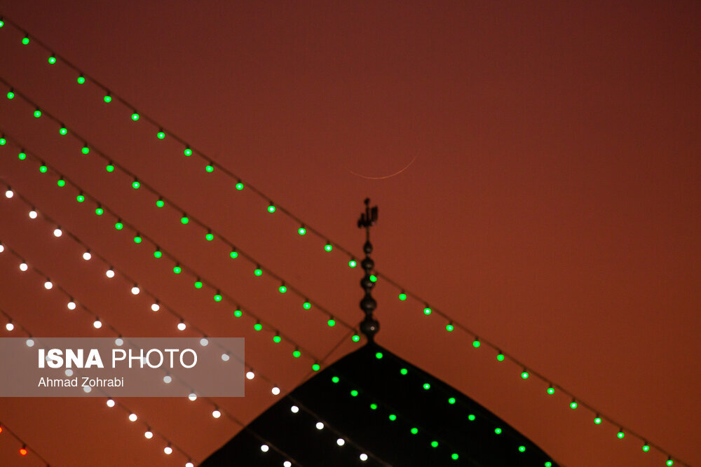 عکس/ استهلال ماه مبارک رمضان در مسجد مقدس جمکران