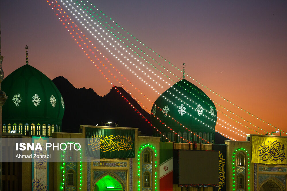 عکس/ استهلال ماه مبارک رمضان در مسجد مقدس جمکران