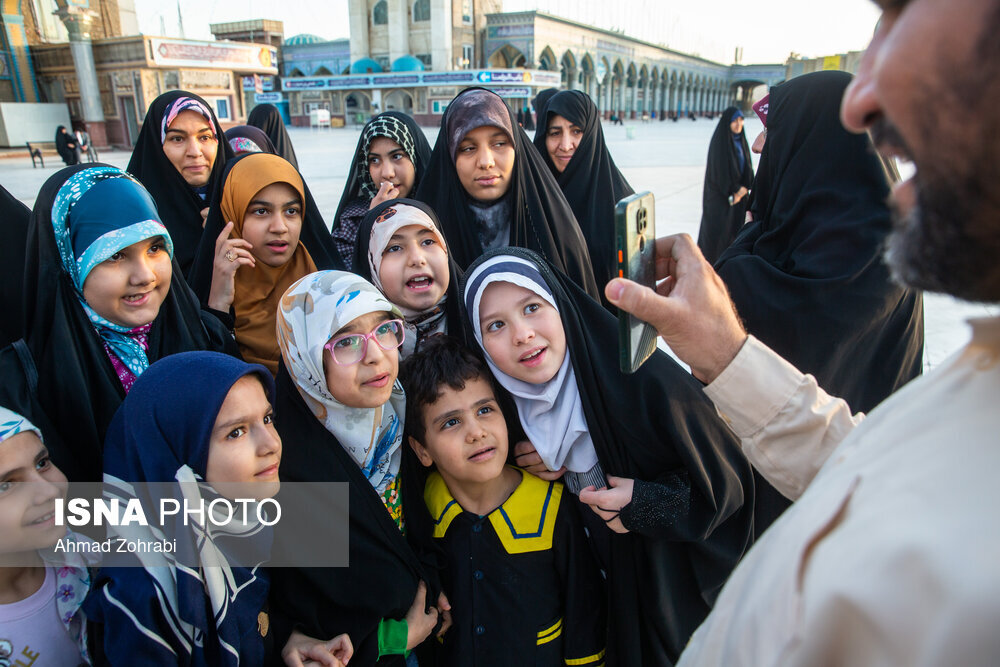 عکس/ استهلال ماه مبارک رمضان در مسجد مقدس جمکران