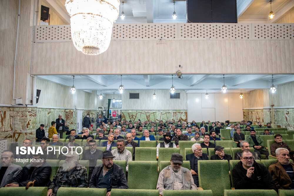 عکس/مراسم ختم مرحوم عنایت بخشی