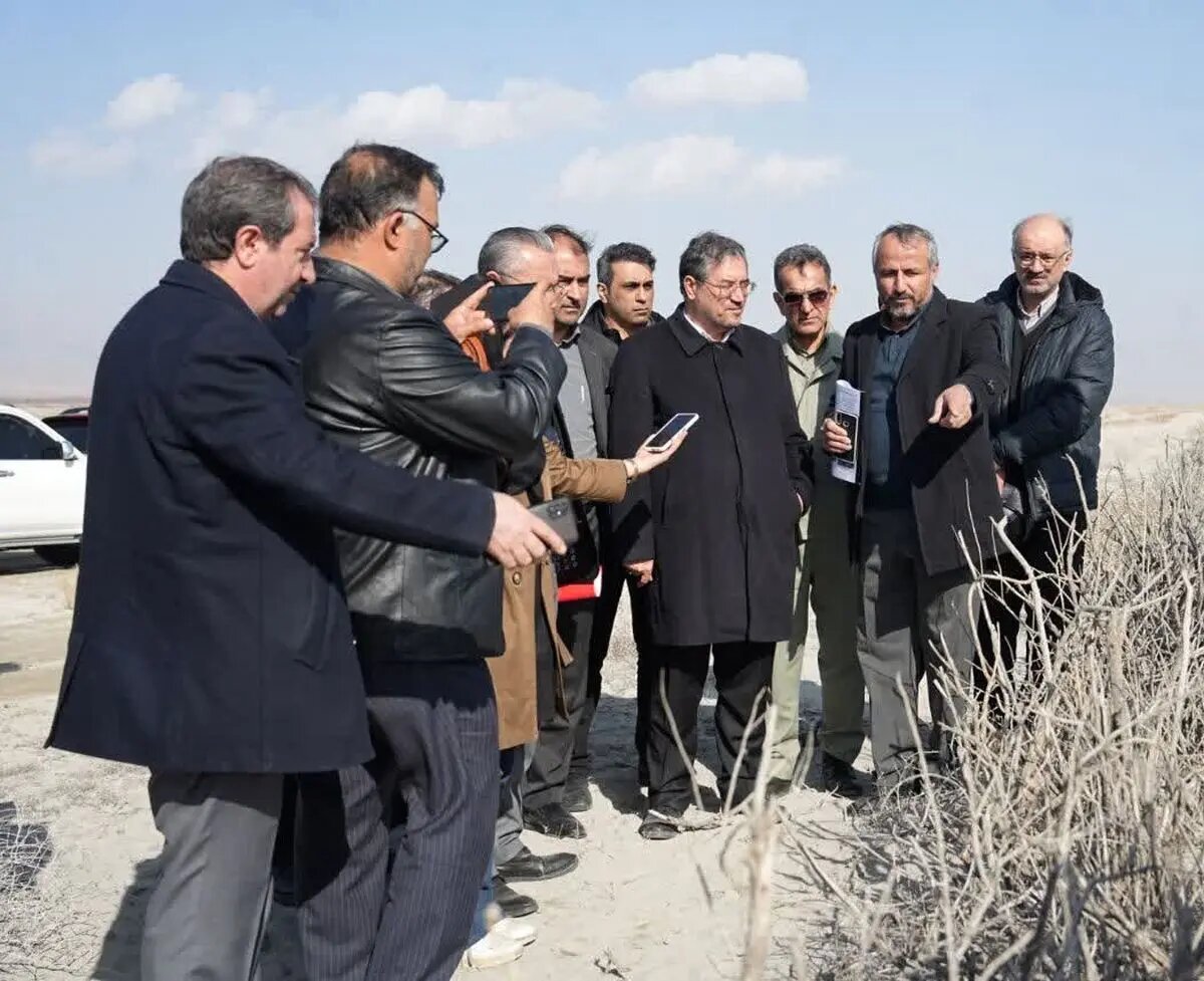 کاهش چشمگیر ریزگردها در جبلکندی با احداث ۷۶۰ هکتار بادشکن
