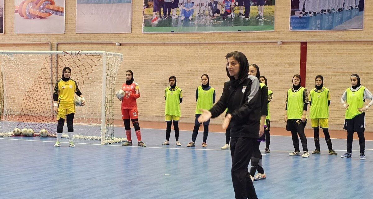 آغاز دومین مرحله از اردوی انتخابی ملی پوشان فوتسال بانوان