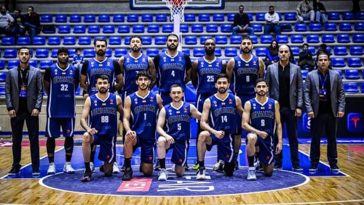 شکست شهرداری گرگان مقابل الریاضی لبنان در سوپر لیگ بسکتبال غرب آسیا