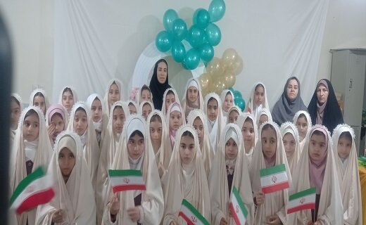 جشن تکلیف دانش آموزان دختر در روستای آراسنج+تصاویر و فیلم