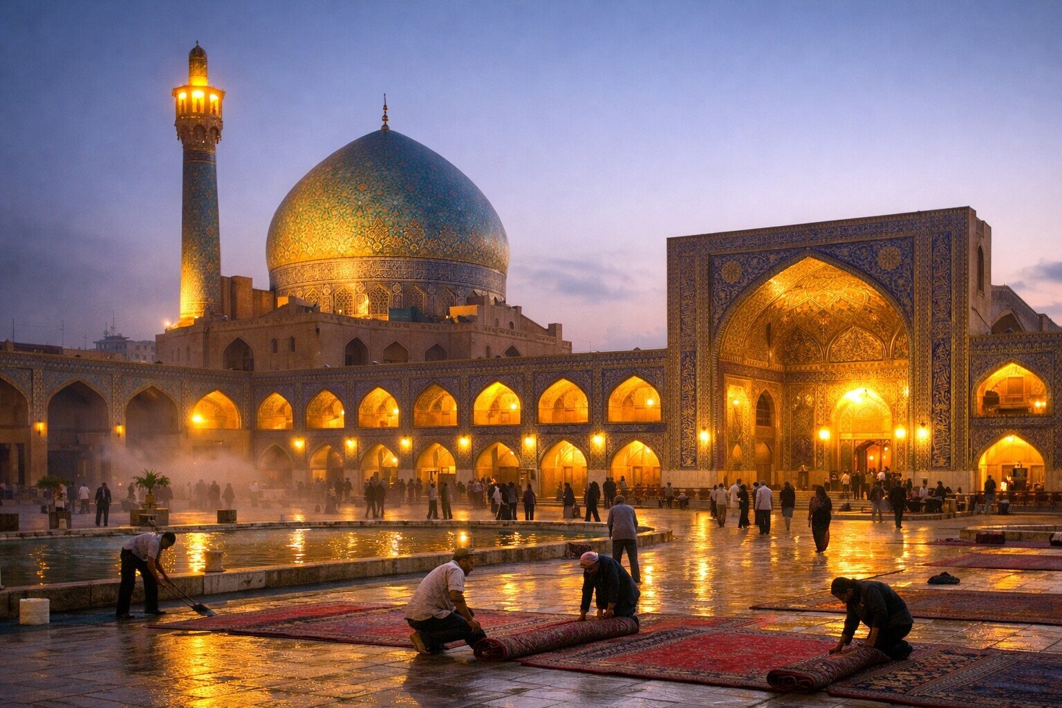 از دل آتش تا ضیافت نور؛ روایت مساجدی که از خاکستر برخاستند