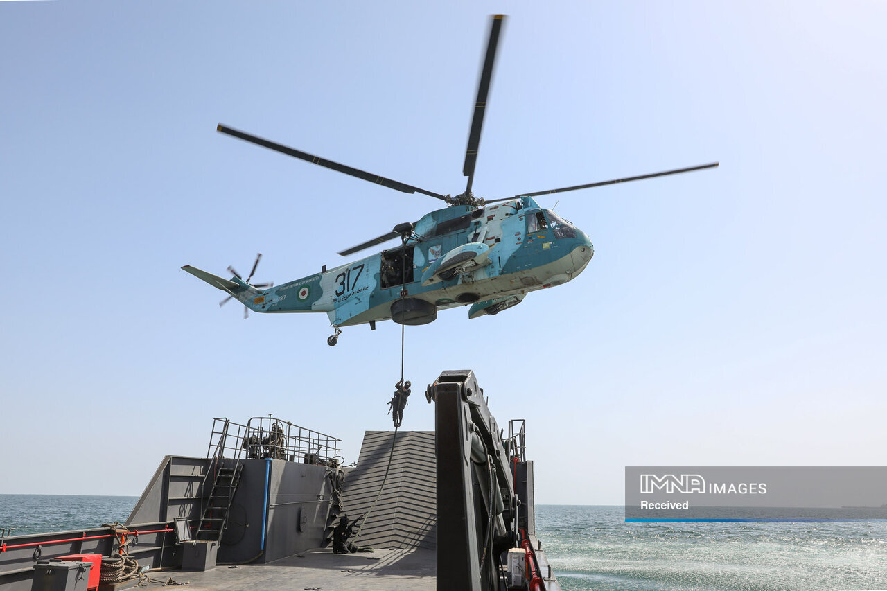 رزمایش مرکب دریایی ایران و روسیه