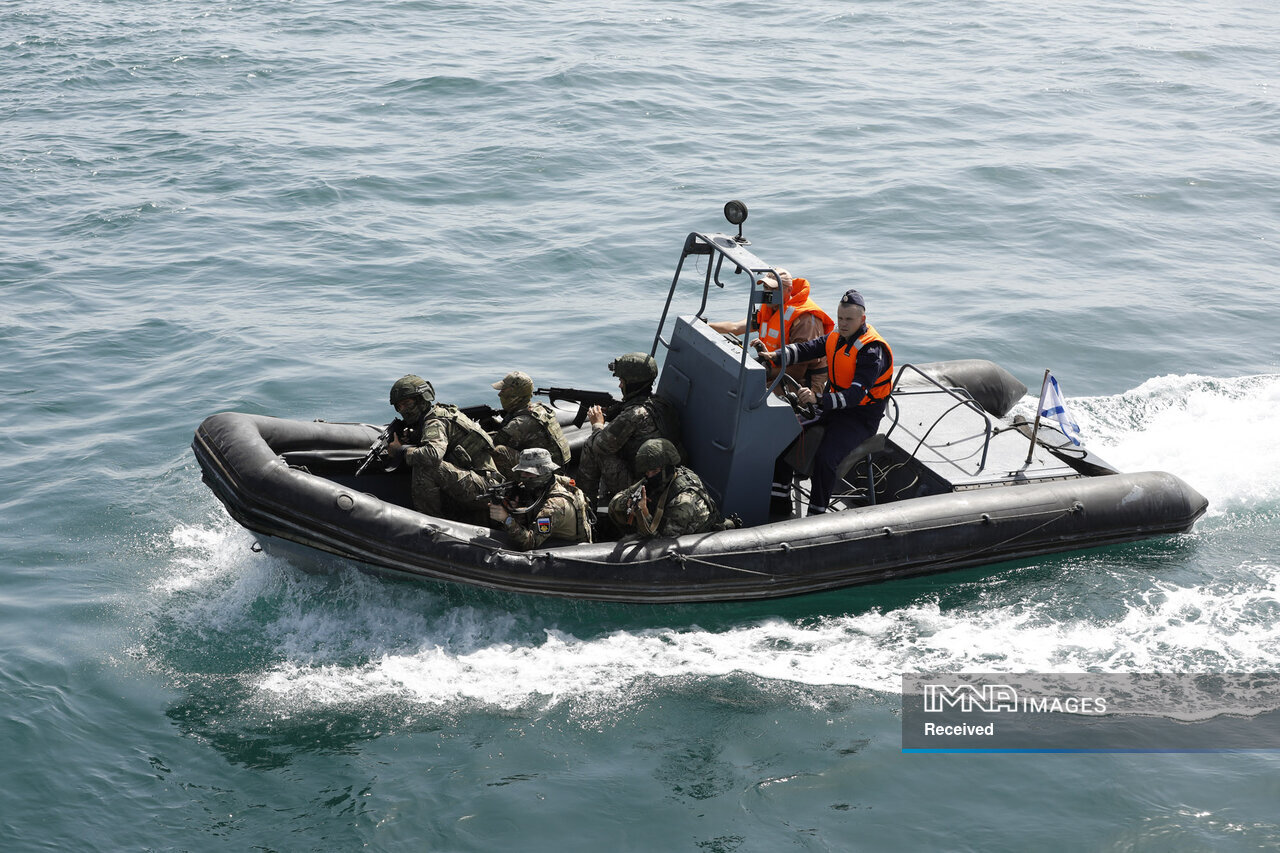 رزمایش مرکب دریایی ایران و روسیه