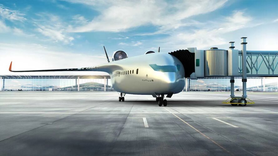 معرفی هواپیمای دوطبقه بال یکپارچه ناتیلوس؛ به دنبال تحول حمل‌ونقل هوایی