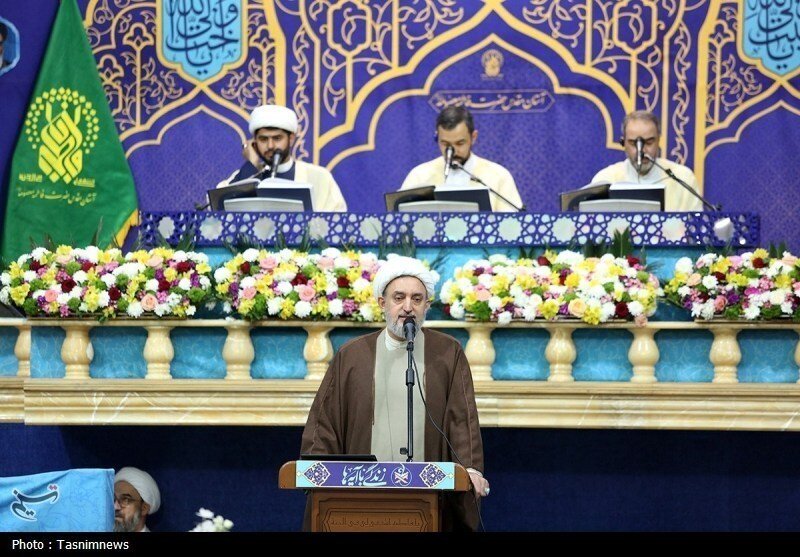 آیین ترتیل خوانی قرآن کریم در حرم مطهر حضرت معصومه (س)