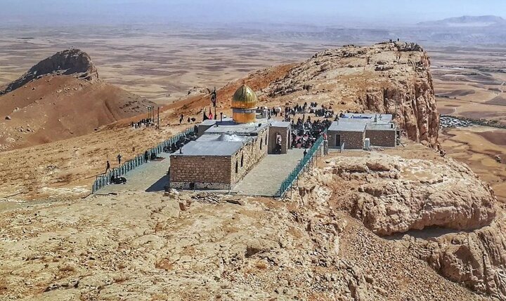 از بام ایران تاسفره‌های افطار؛ امامزاده حمزه عرب میزبان روزه داران