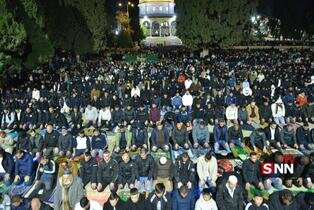 حضور گسترده نمازگزاران در نخستین جمعه رمضان در مسجدالاقصی + عکس