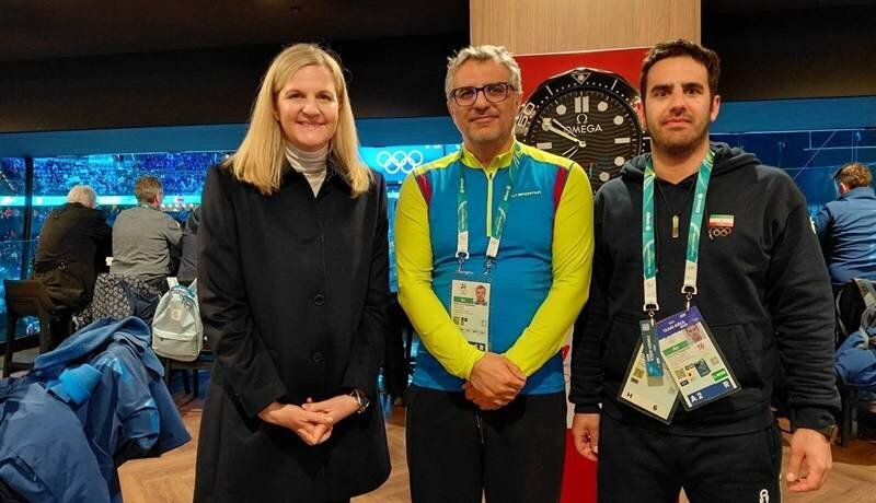 دیدار رئیس فدراسیون اسکی با رئیس کمیته بین‌المللی المپیک