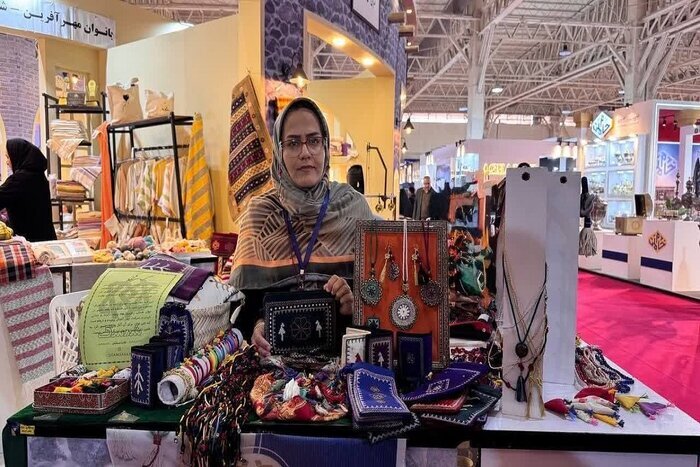 چِکَن‌دوزی خراسان جنوبی، روایتی از درخت زندگی تا گره‌های شگون‌دار