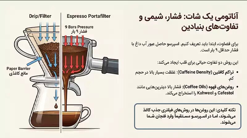 قهوه اسپرسو برای قلب ضرر دارد؟