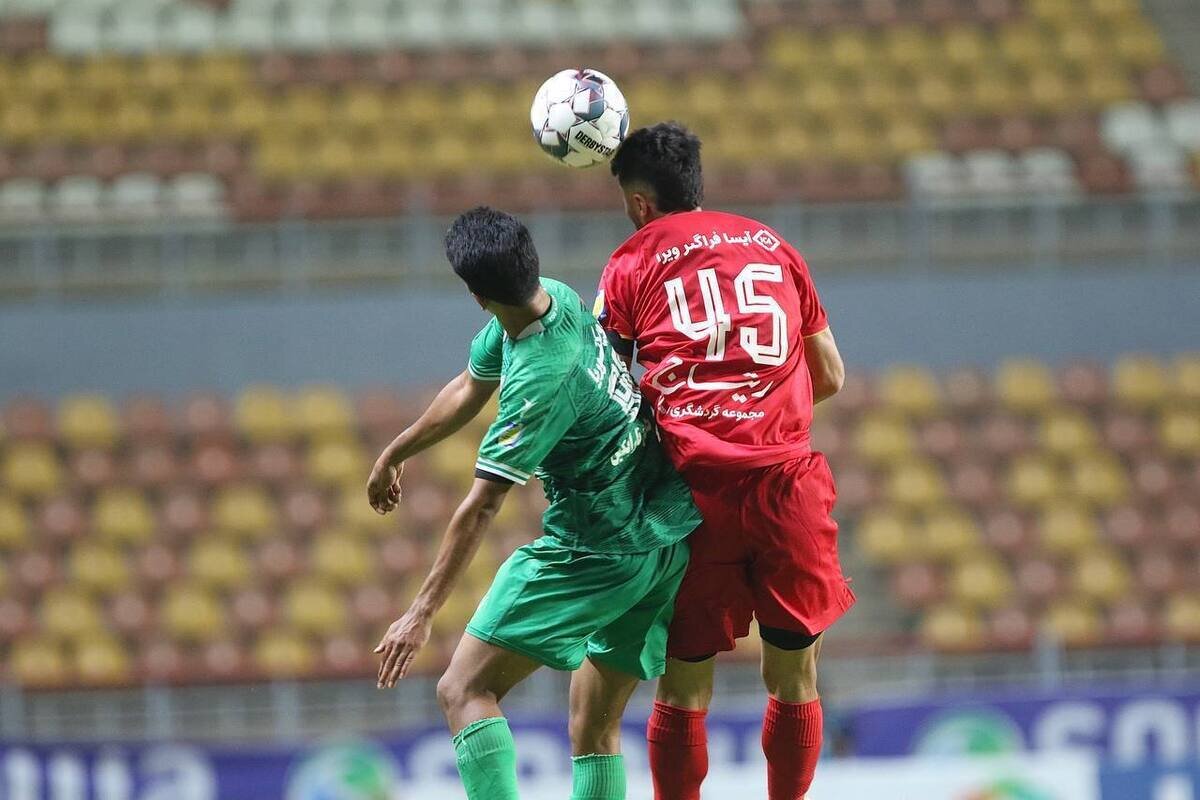 فولاد و ذوب‌آهن با تساوی به رختکن رفتند