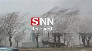 احتمال وقوع تندباد و گرد و خاک در نوار شرقی خراسان جنوبی