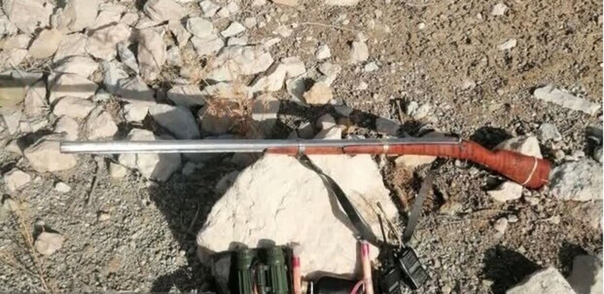 کشف سلاح غیرمجاز در منطقه شکار ممنوع کوه سفید دماوند