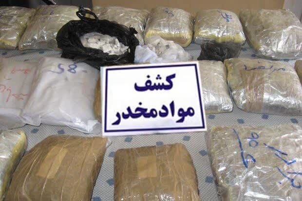 کشف ۲۰ تن انواع مواد مخدر در یزد