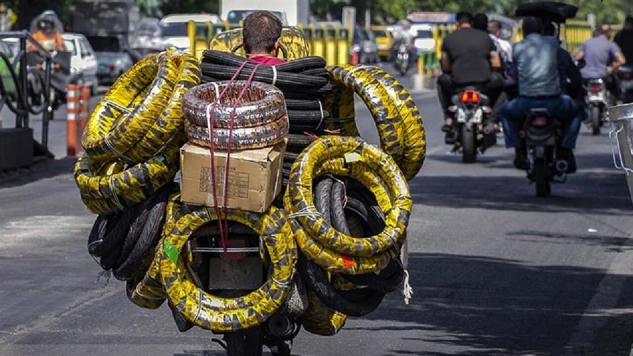 اعمال قانون بیش از ۸ هزار موتورسیکلت و ۱۳ هزار کامیون بهدلیل حمل بار غیرمتعارف