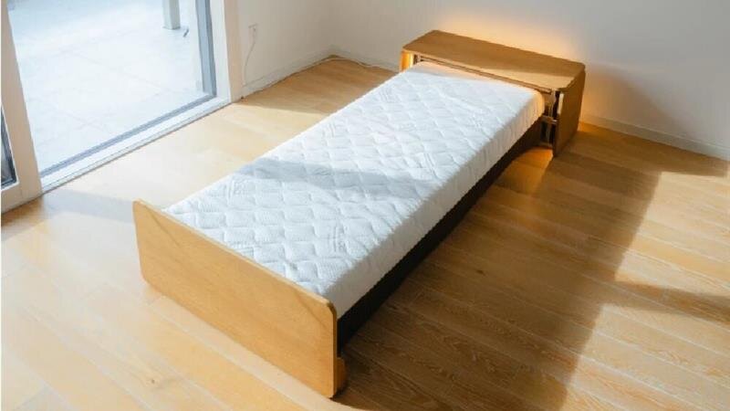 تخت‌خوابی که میز تلویزیون می‌شود!