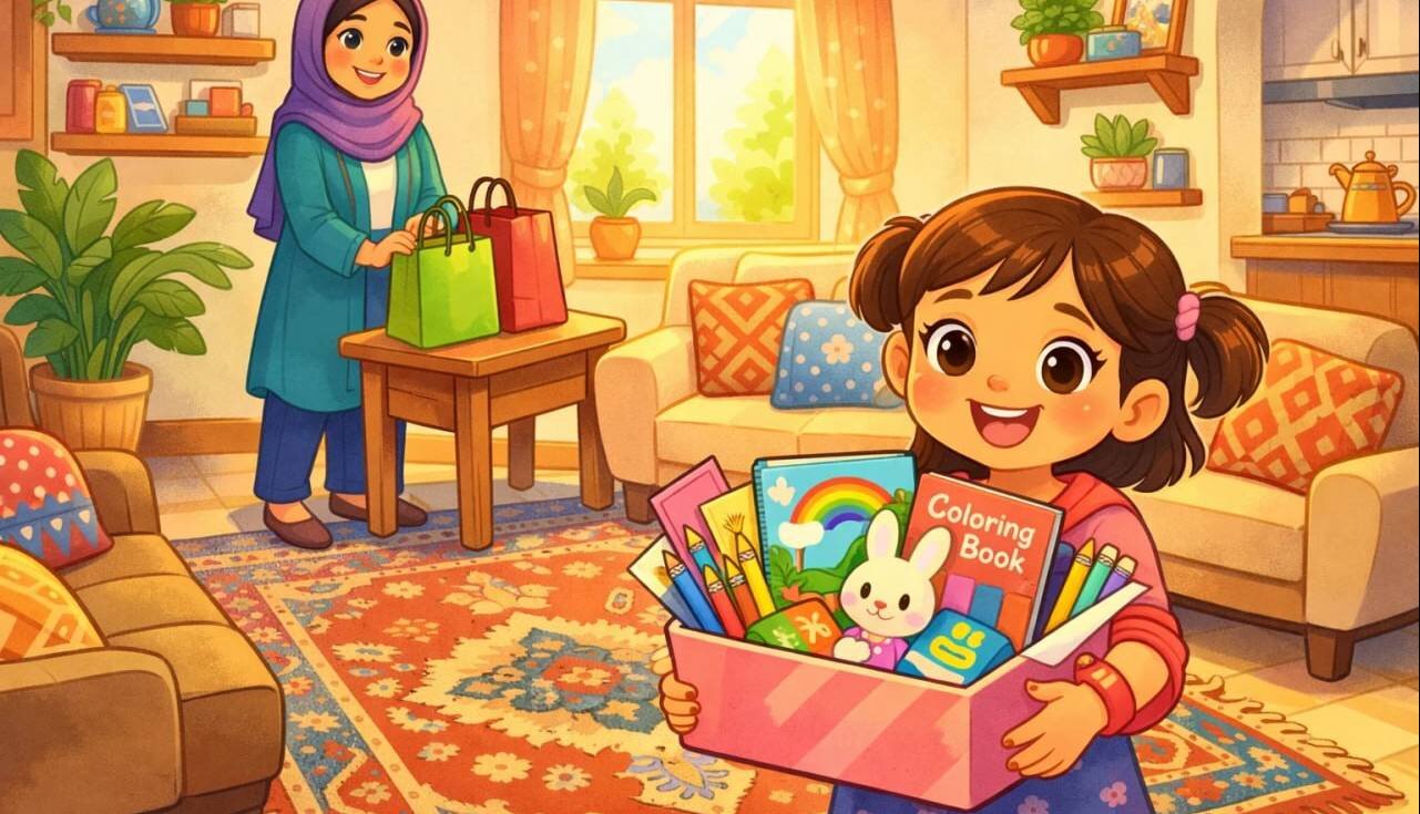 هدیه از طرف خواهر روزه‌دار