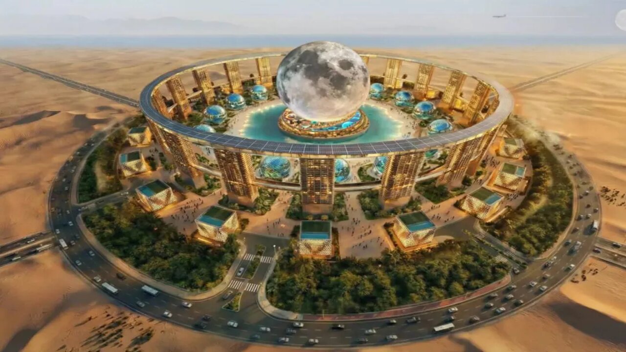 بزرگترین ساختمان کروی دنیا، گردشگری فضایی را به زمین میآورد
