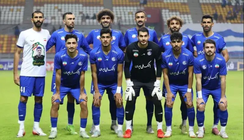 یازده بازیکن آبیها برای تقابل با سپاهان