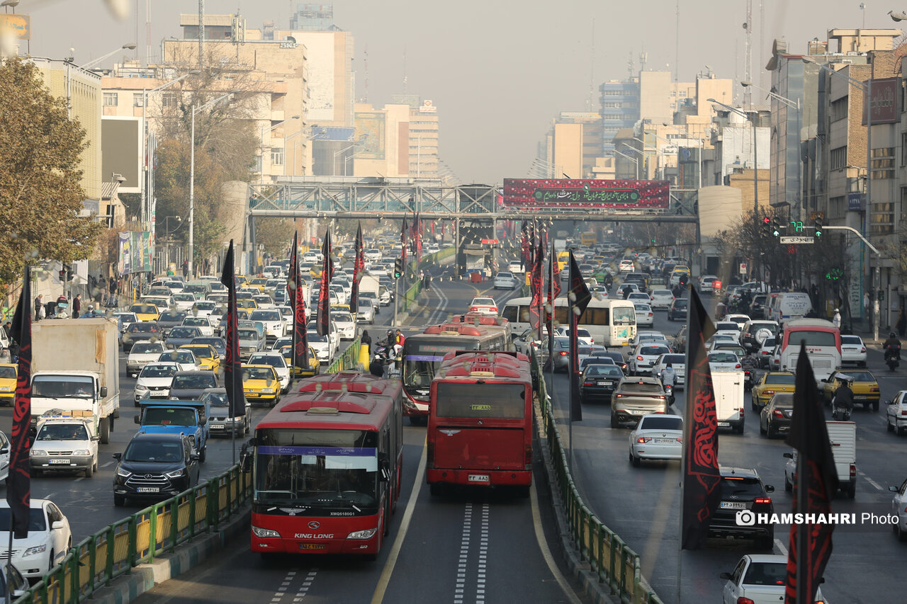 آلودگی هوا اوج گرفت | بازگست تهران و خوزستان به شرایط ناسالم
