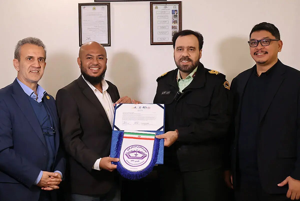 تقدیر فدراسیون بینالمللی مددکاران اجتماعی آسیا از فراجا