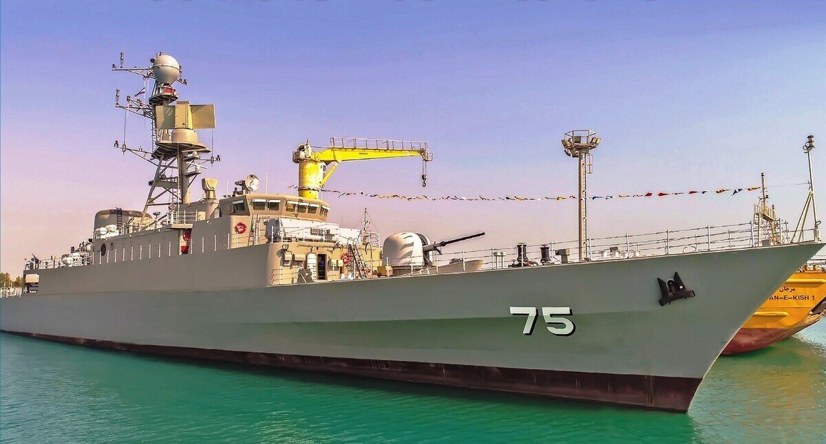 حضور ناوشکن دنا در مرحله آغازین رزمایش میلان ۲۰۲۶ هند