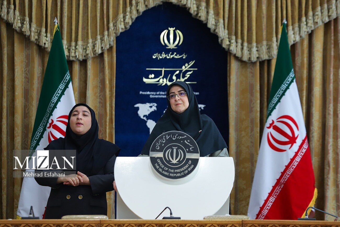 نشست خبری سخنگوی دولت