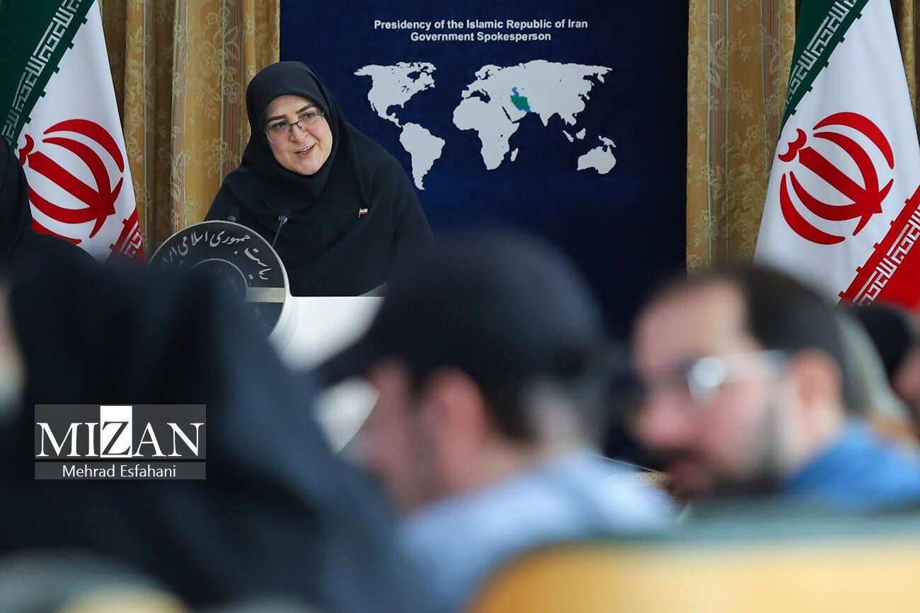 نشست خبری سخنگوی دولت