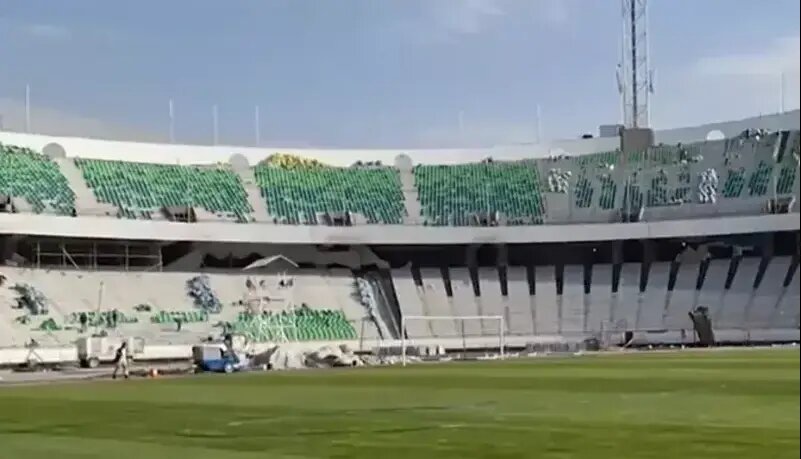 بازسازی ورزشگاه آزادی با کندترین سرعت ممکن!
