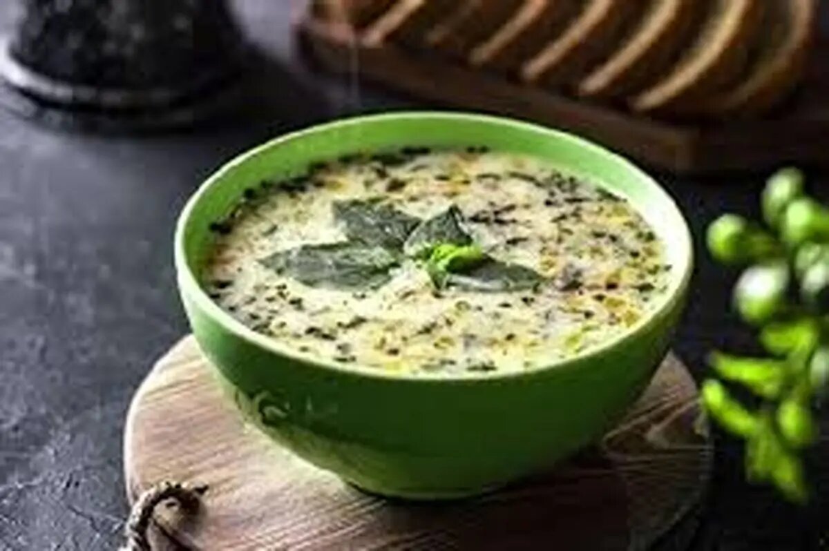 سوپ گشنیز تبریزی، یک افطاری سنتی + فیلم