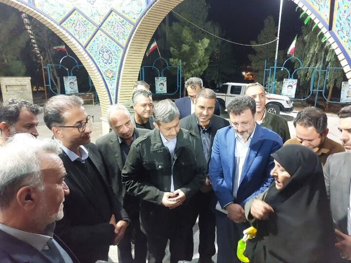 استاندار اصفهان پروژههای بادرود را افتتاح و کلنگزنی کرد