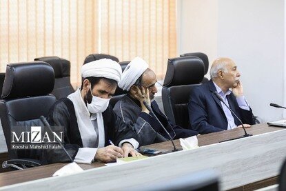 جلسه ویدیو کنفرانسی رئیس دادگاه عالی انتظامی قضات با روسای دادگستری‌ها و هیئت مدیره کانون‌های وکلای سطح کشور