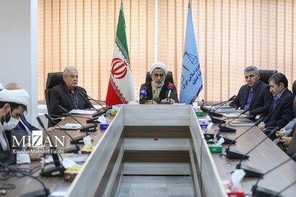 جلسه ویدیو کنفرانسی رئیس دادگاه عالی انتظامی قضات با روسای دادگستری‌ها و هیئت مدیره کانون‌های وکلای سطح کشور