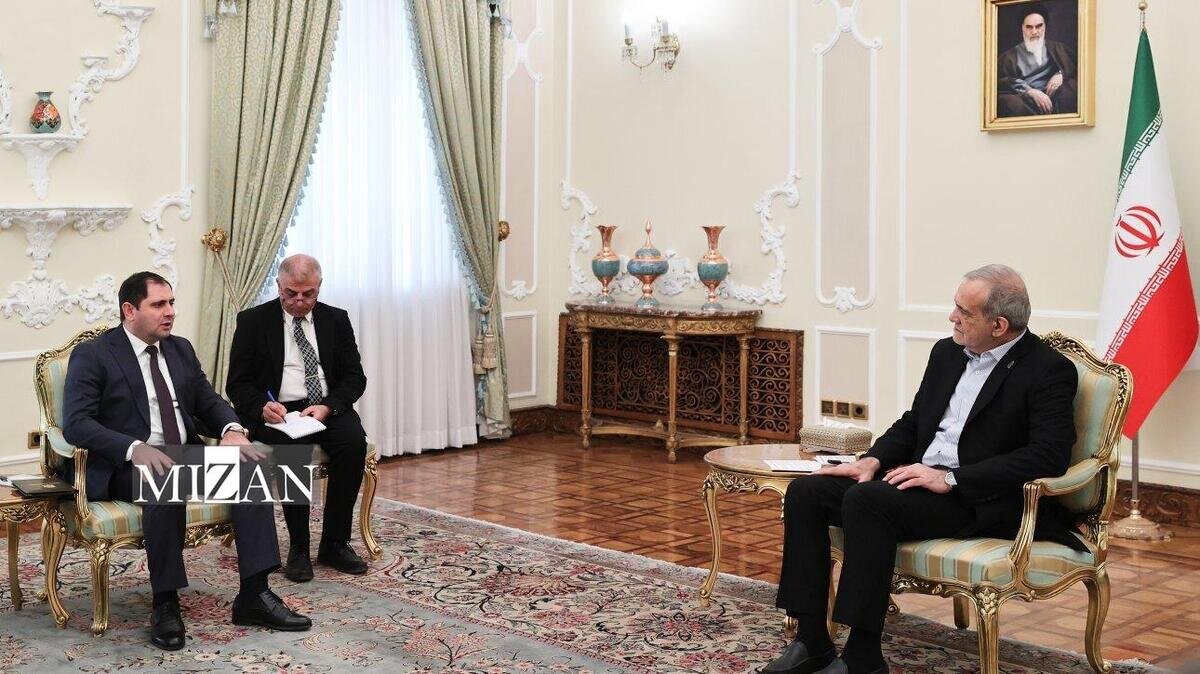 پزشکیان: ایران مصمم به نهایی‌سازی سند مشارکت جامع راهبردی با ارمنستان است