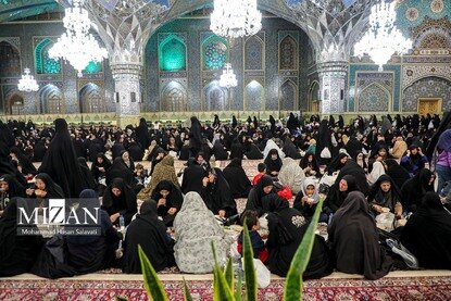 افطار در حرم مطهر رضوی