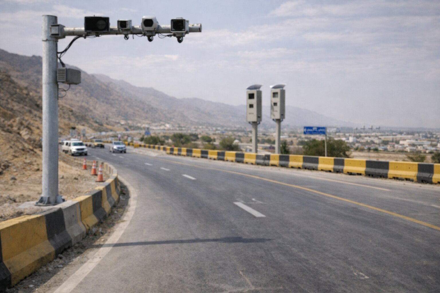 توسعه نظارت تصویری و سامانههای هوشمند در جادههای سیستان و بلوچستان