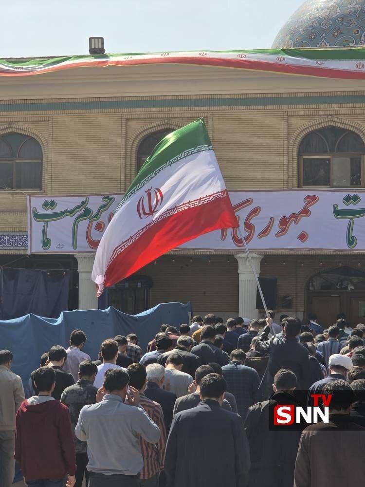 صدای دانشجویان در دانشگاه‌ها: دهان هتاکان به مقدسات را خرد می‌کنیم! + فیلم