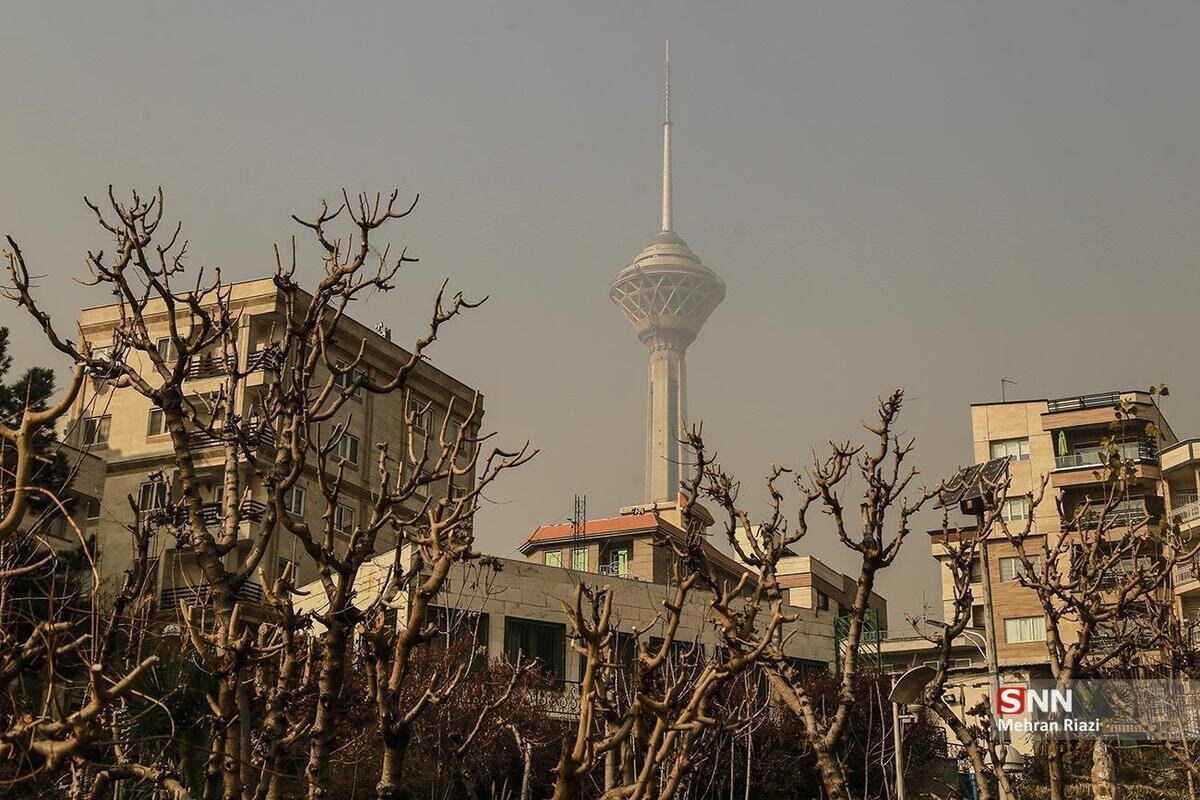 هوای تهران آلوده است