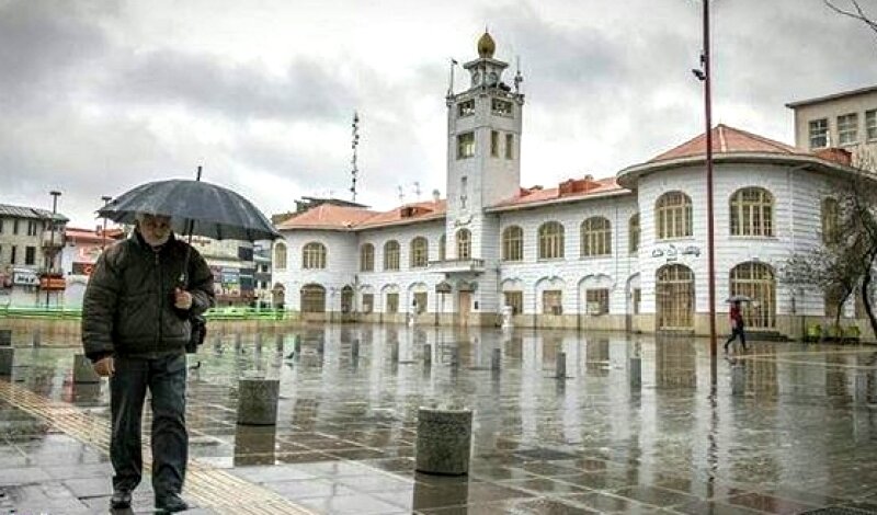 تداوم بارش باران و برف در گیلان تا فردا