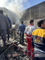 اولین تصویر از بالگرد سقوط کرده در درچه اصفهان / شهادت خلبان و کمک خلبان بالگرد هوانیروز ارتش + فیلم و عکس