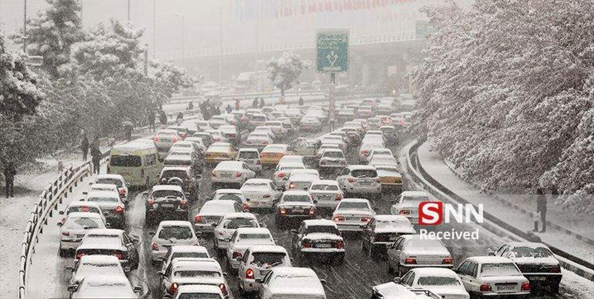 هشدار پلیس درباره بارش در ۱۴ استان و انسداد محور کرج – چالوس