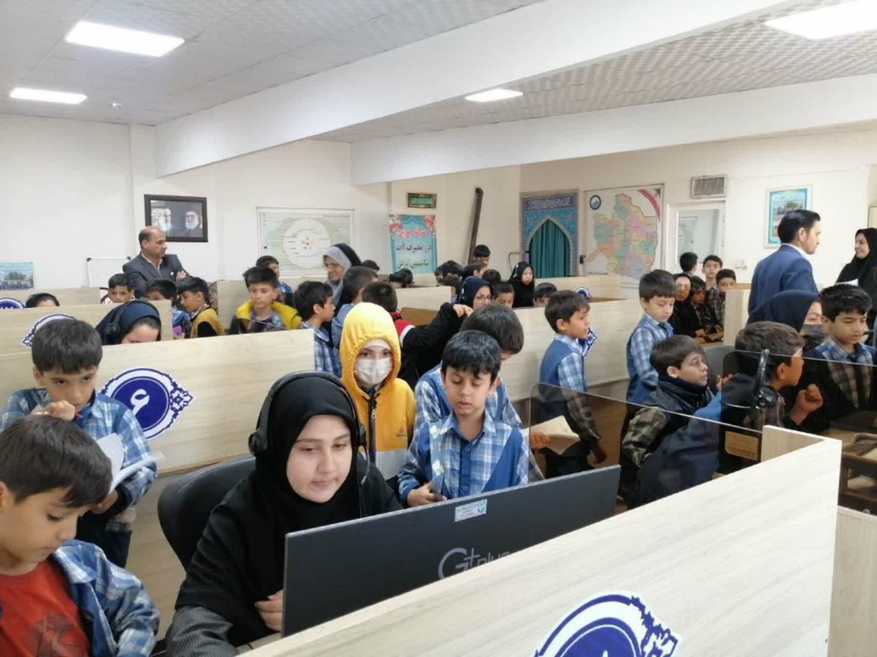 بازدید سفیران آب از تأسیسات آبرسانی آبفا نیشابور + عکس