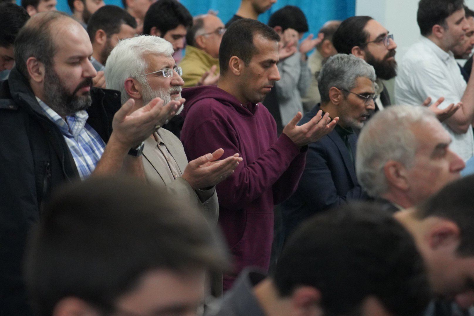 سعید جلیلی در افطاری دانشجویان دانشگاه شریف