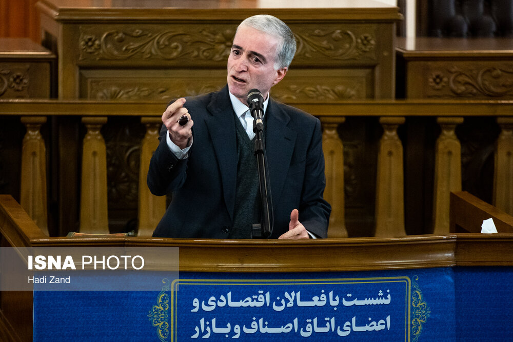 عکس/ نشست فعالان اقتصادی و اصناف با رئیس مجلس